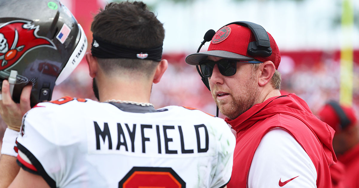 Baker Mayfield recalls reaction to Liam Coen departure: 'I left him on read for a little bit'