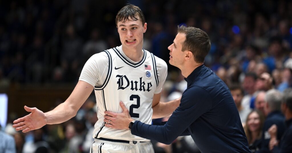 Jon Scheyer, Cooper Flagg, Duke