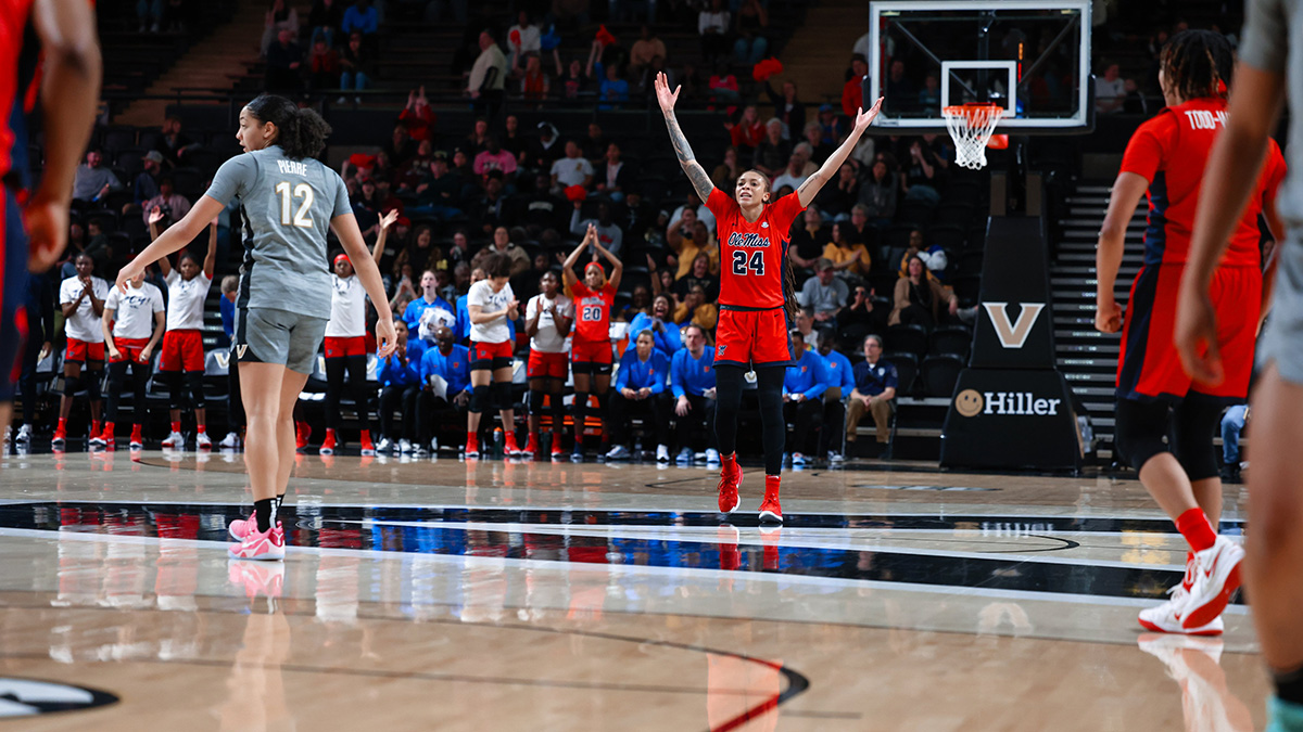 Sweeps Week Ole Miss women's basketball sweeps week on the road in the SEC