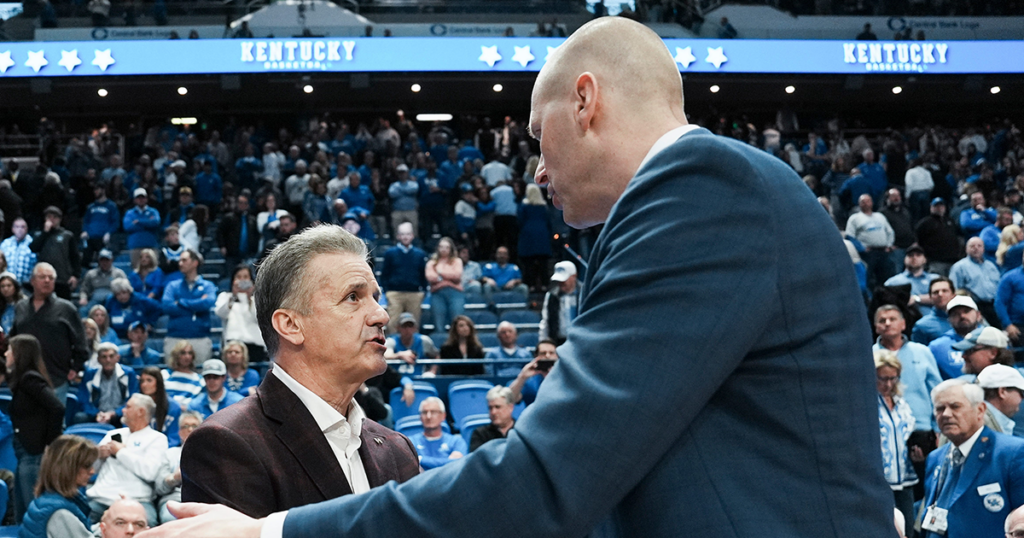 John Calipari Mark Pope Kentucky