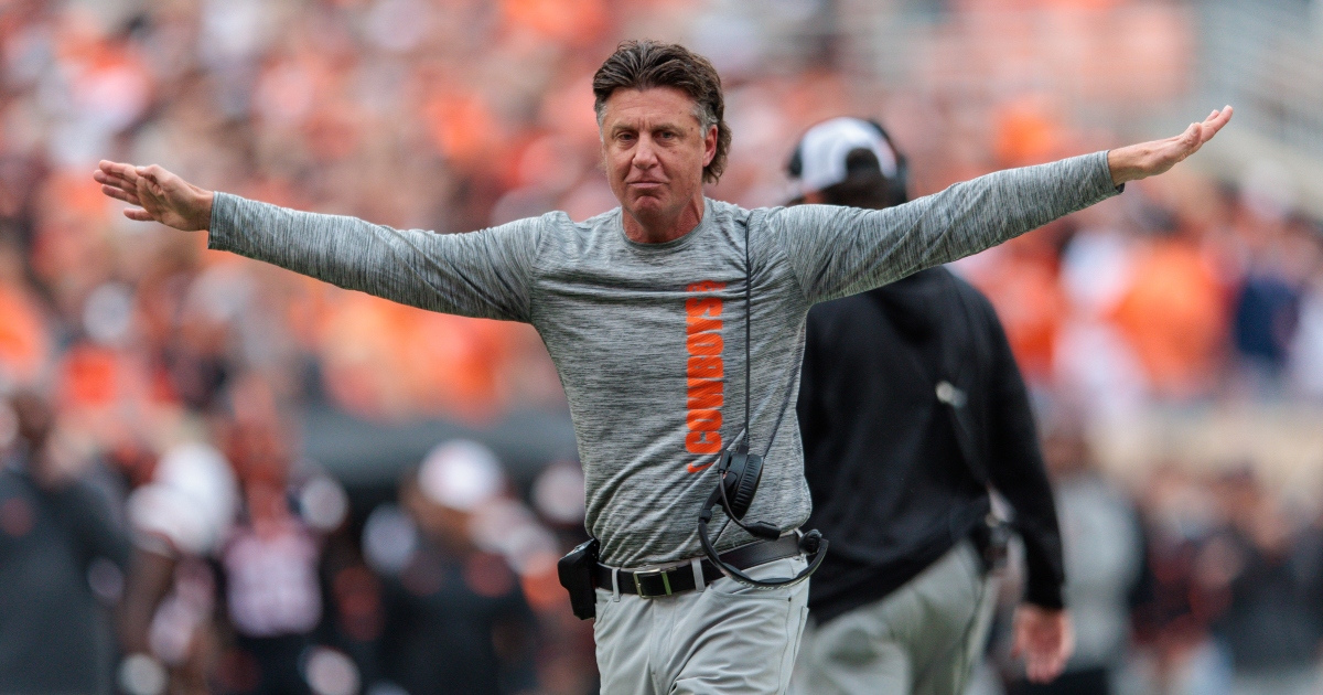 Mike Gundy honest about pros, cons of Oklahoma State staffing changes