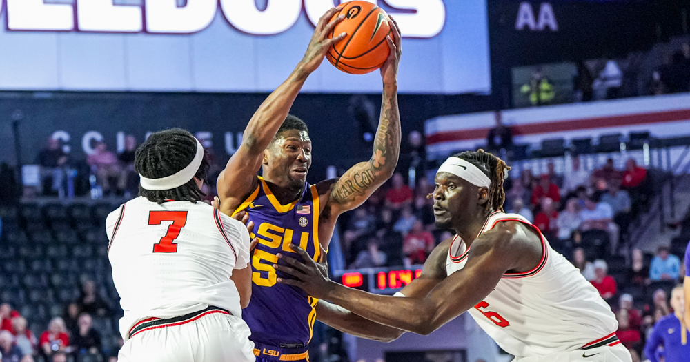 Georgia pounds LSU 81-69 behind 17 points from Asa Newell, Blue Cain double-double