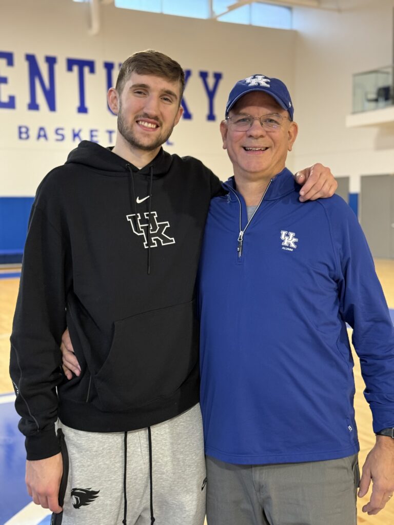 Andrew Carr and his dad Phil - Photo courtesy of Andrew Carr