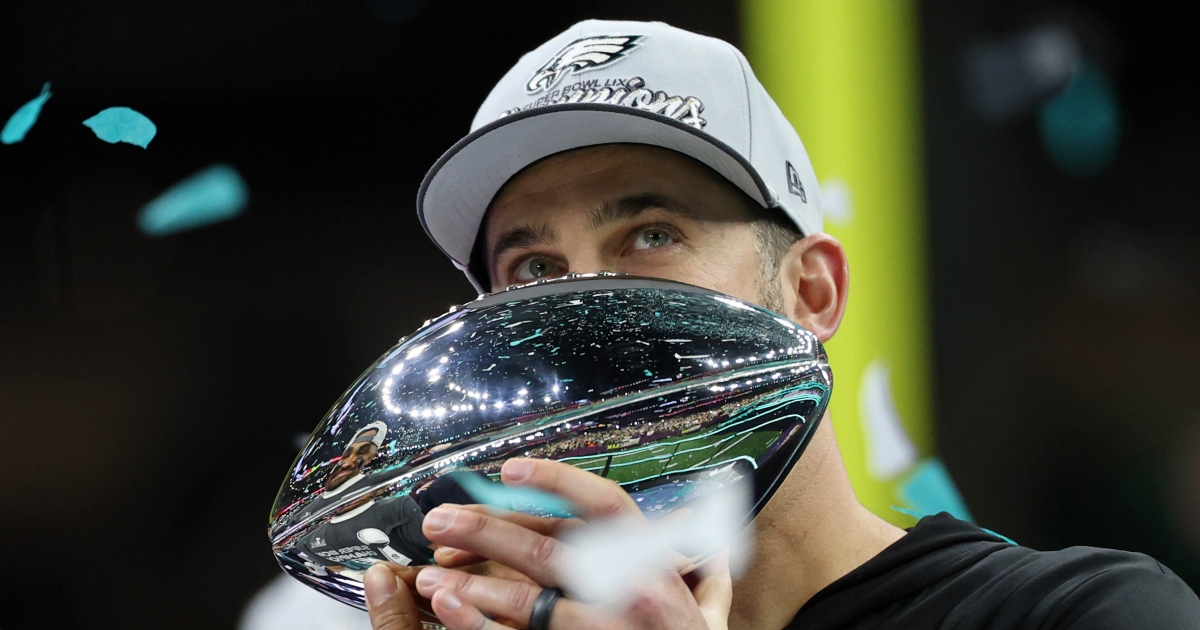 Nick Sirianni sends message to Kellen Moore after winning Super Bowl LIX: ‘Let’s run this s**t back’