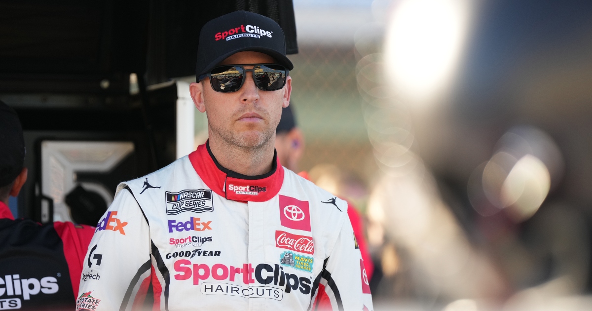 Denny Hamlin doubles down on NASCAR open exemption provisional take, fires back at Larry McReynolds