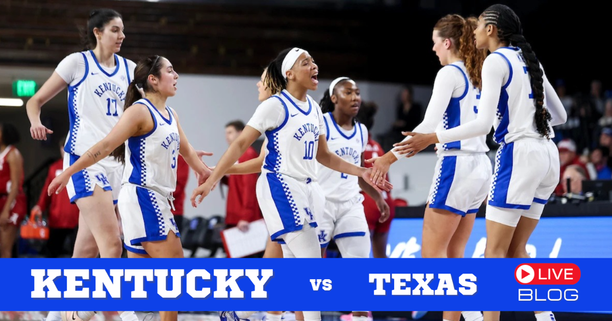 LIVE BLOG: No. 8 Kentucky WBB vs. No. 3 Texas