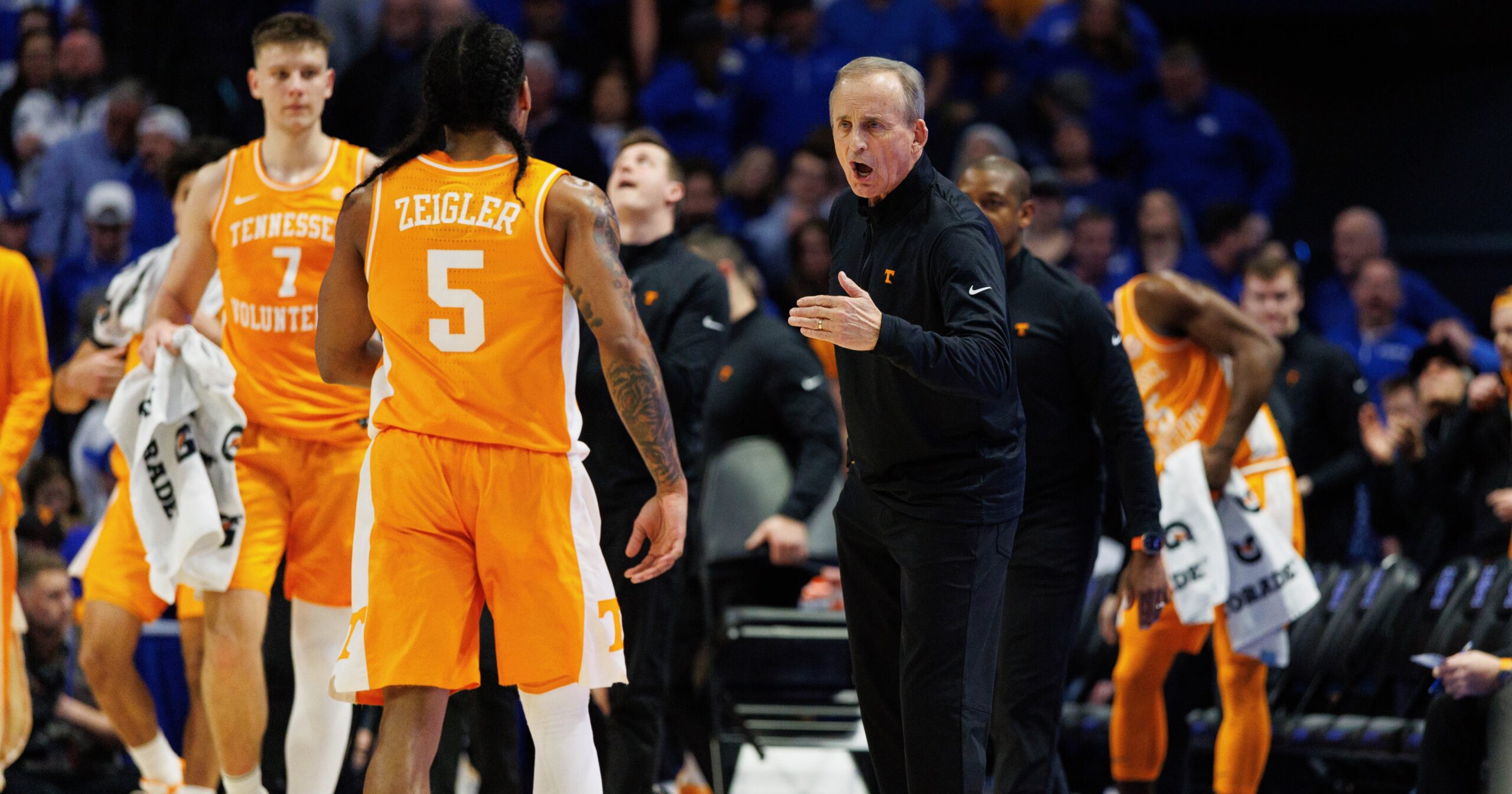 Tennessee head coach Rick Barnes’ message — Don’t be comfortable