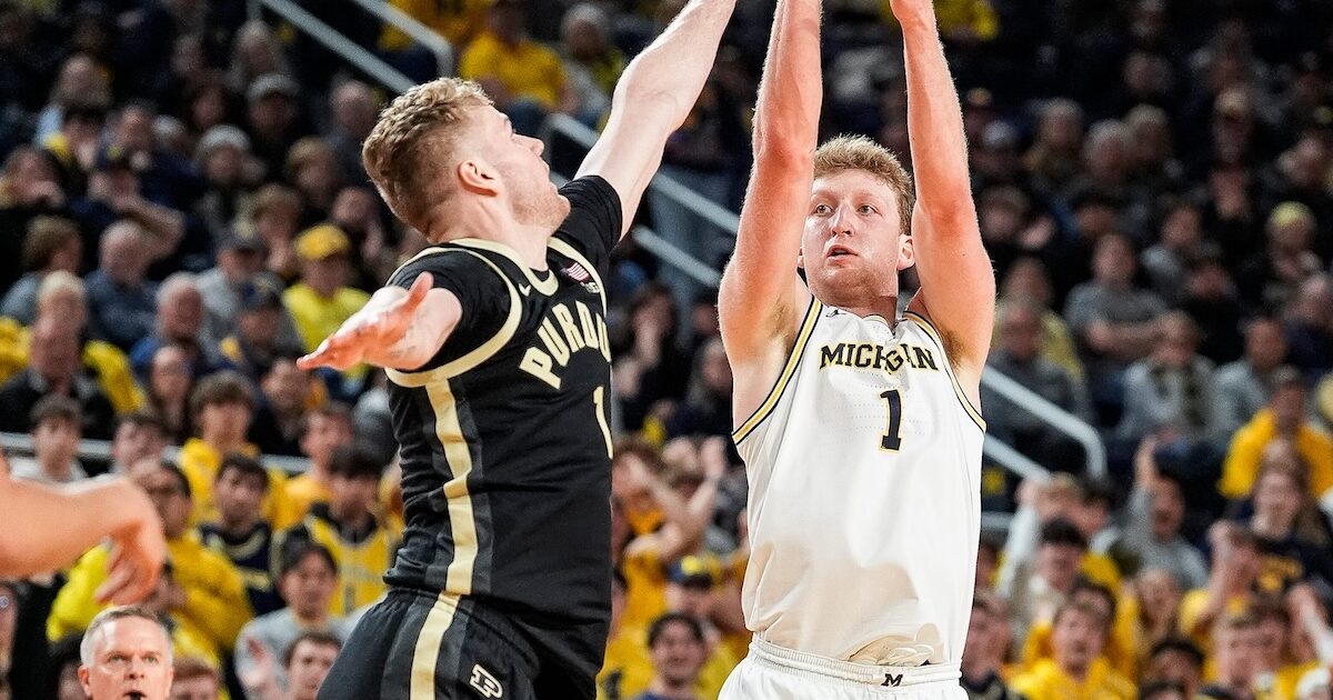 Danny Wolf recaps Michigan win over Purdue: 'Guys knew what we were playing for'