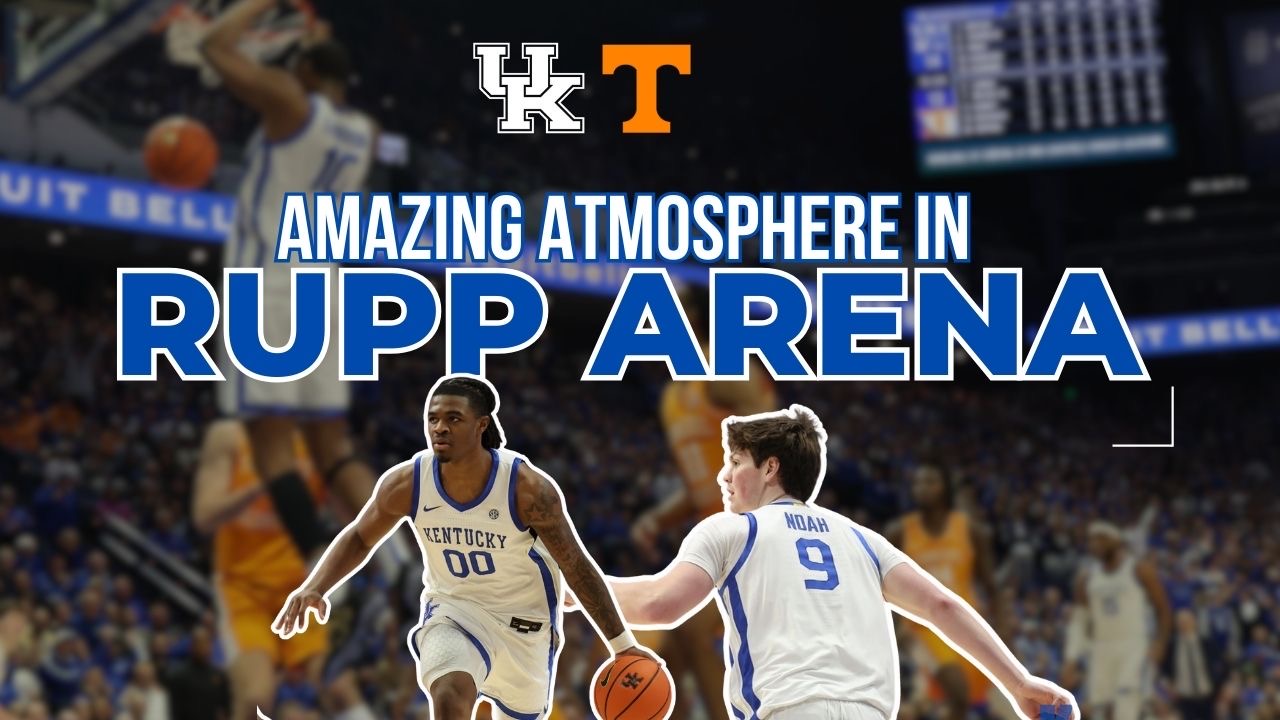 WATCH: Kentucky sweeps Tennessee in ELECTRIC ENVIRONMENT at Rupp Arena