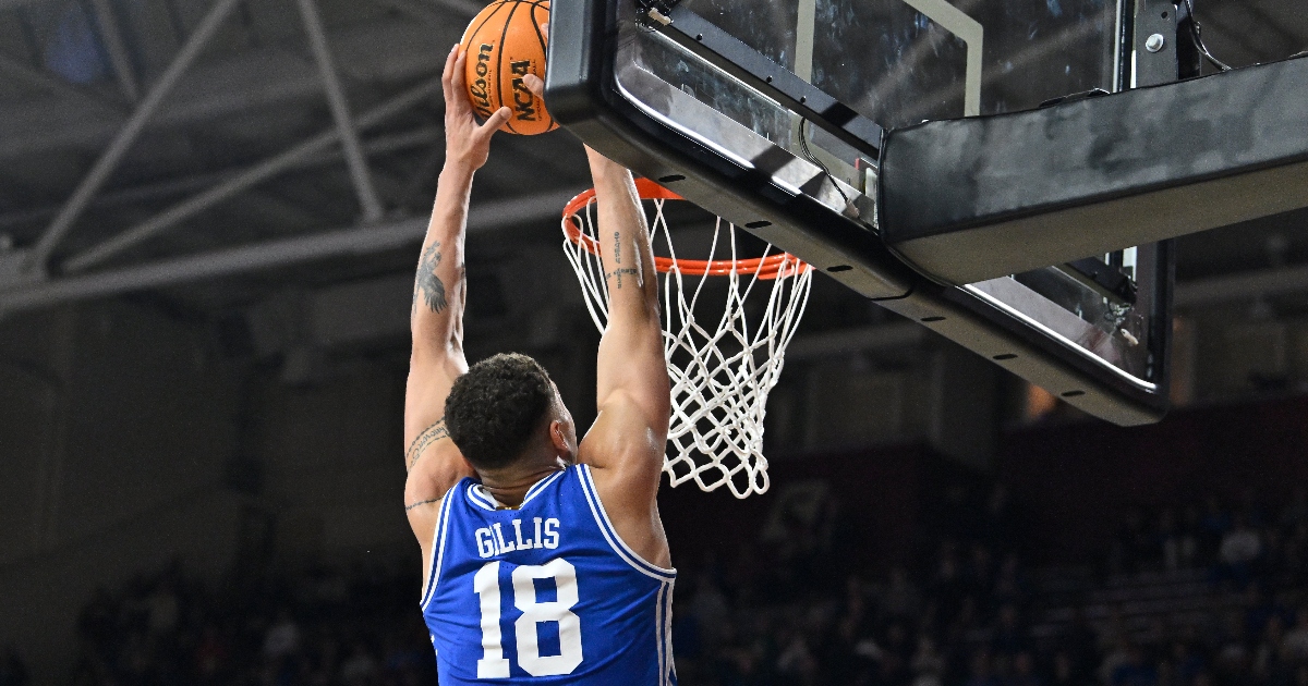 Mason Gillis injury update: Duke makes final decision on forward vs. Cal