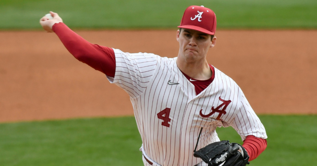 Alabama RHP Riley Quick