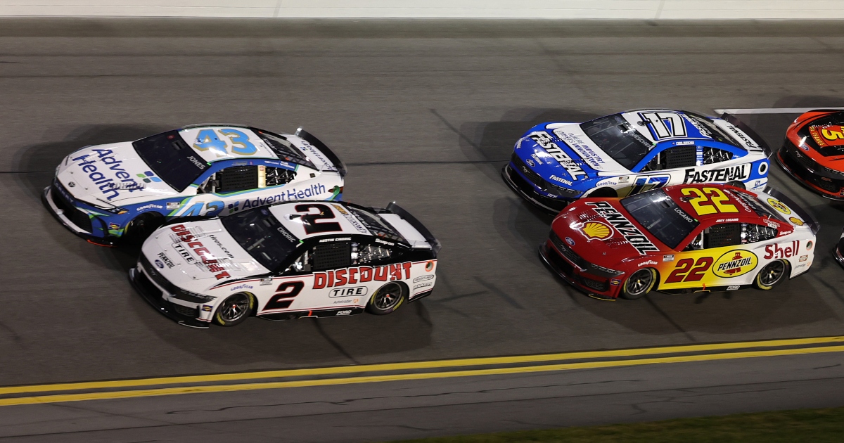 WATCH: Austin Cindric wins Daytona Duel in photo finish after NASCAR review, last lap wreck