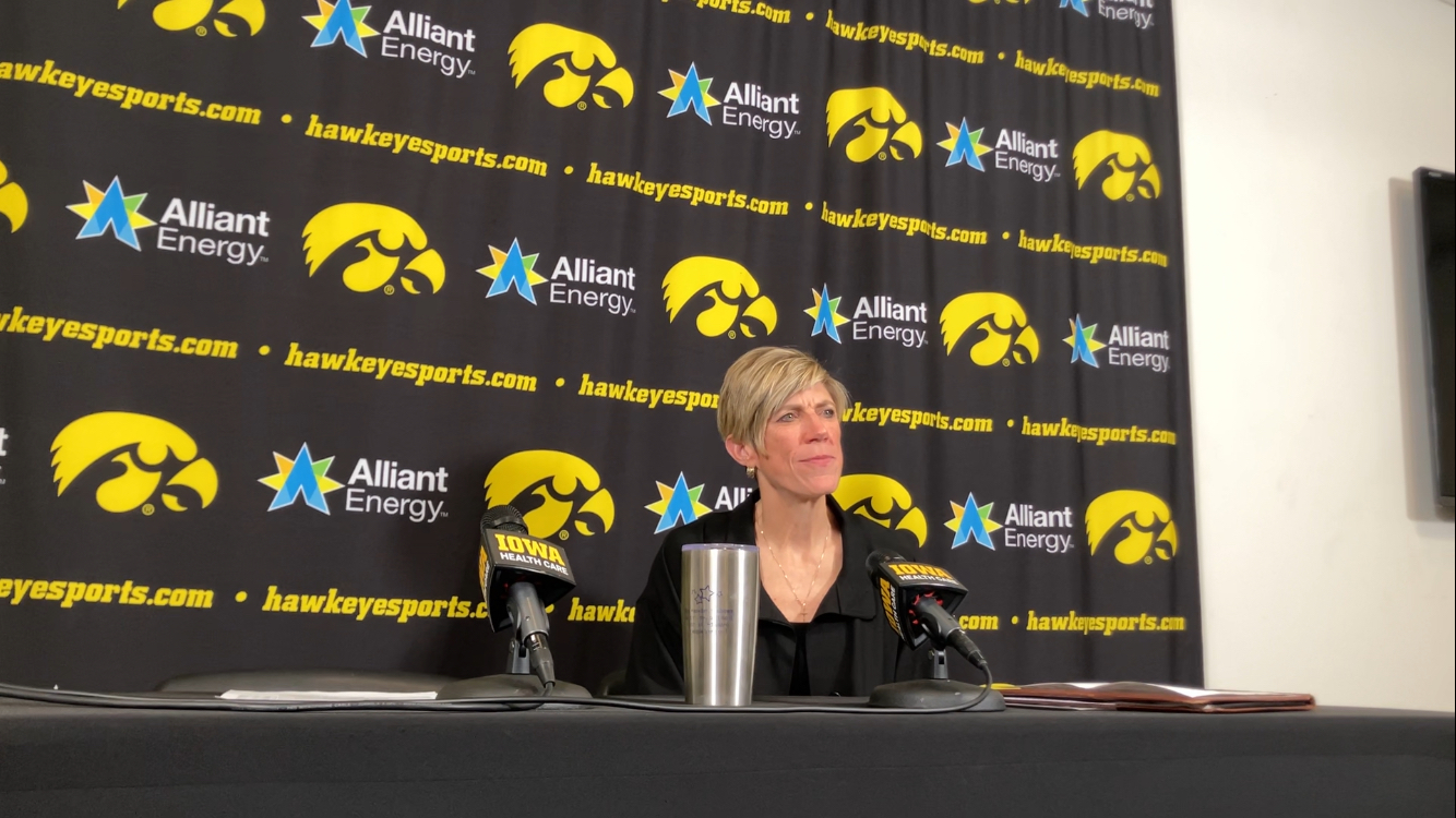 WATCH: Jan Jensen, Hawkeyes talk win over Rutgers