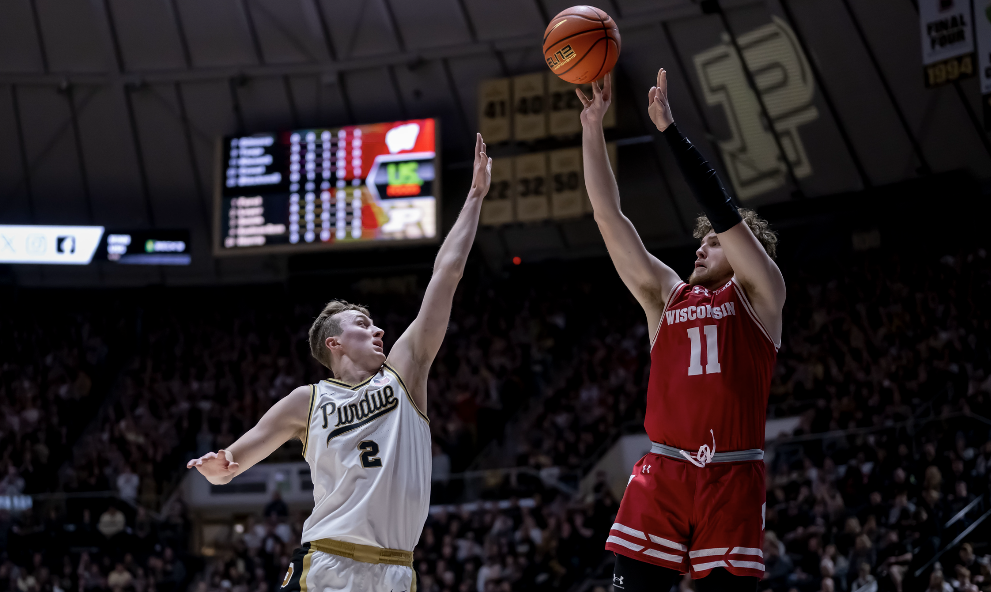 No. 16 Wisconsin’s second-half shooting saddles No. 7 Purdue with two-game losing streak