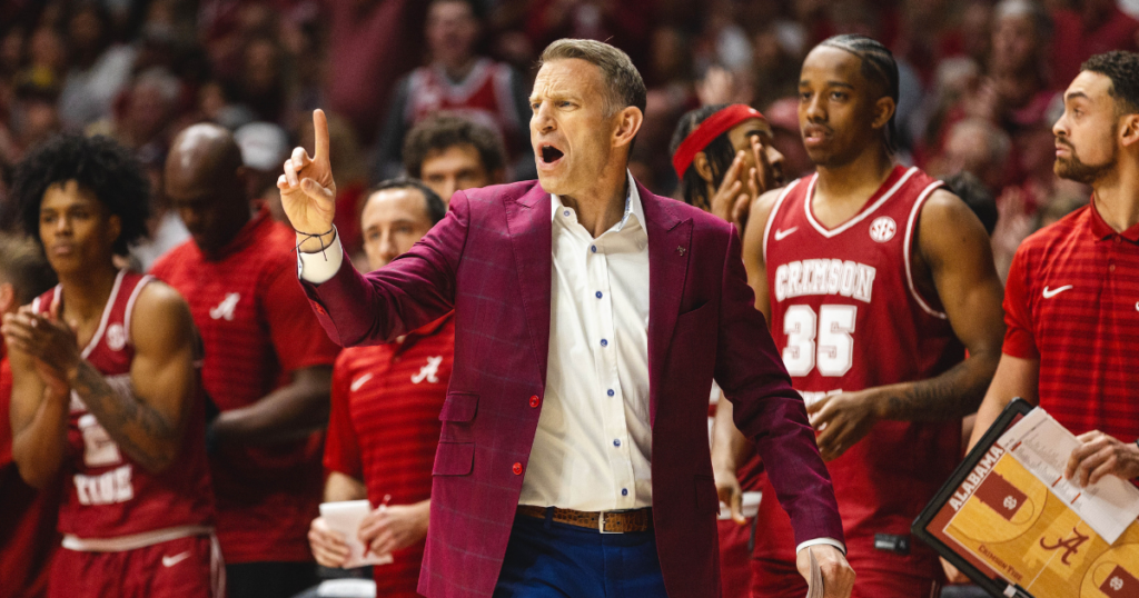 Alabama coach Nate Oats