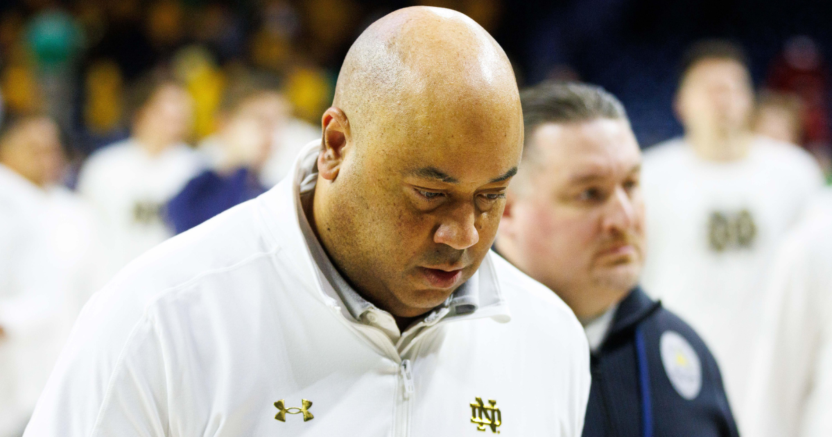 Notre Dame head coach Micah Shrewsberry delivers heated postgame rant after loss to Louisville