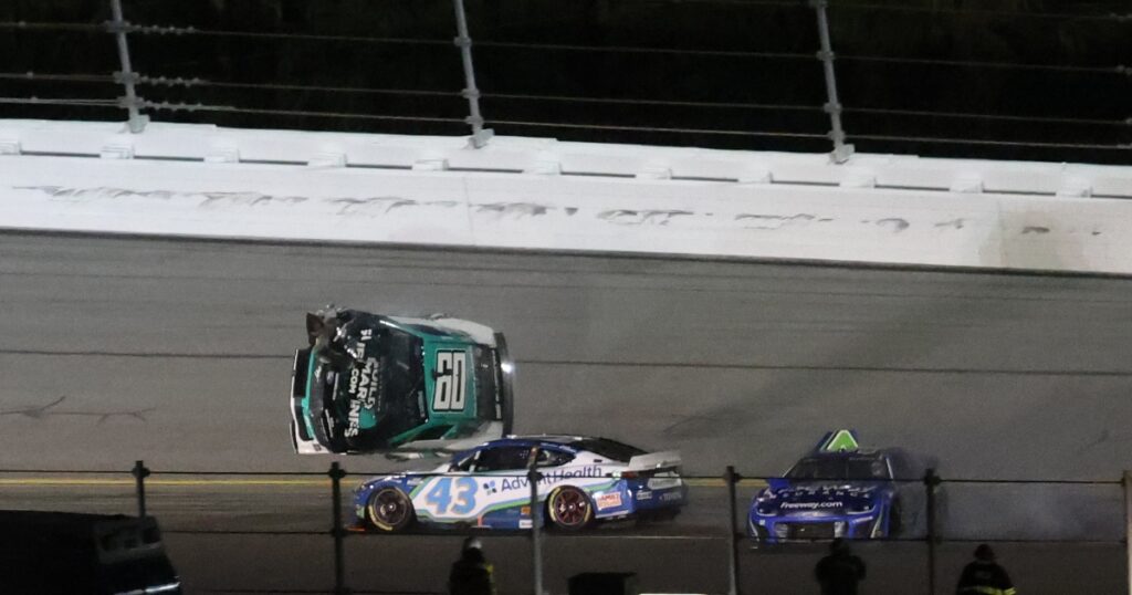 Ryan Preece Daytona flip