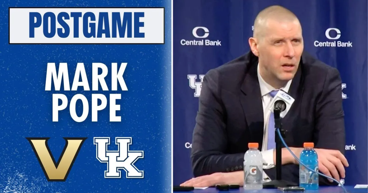 WATCH: Mark Pope, Kentucky players recap 82-61 Vanderbilt win