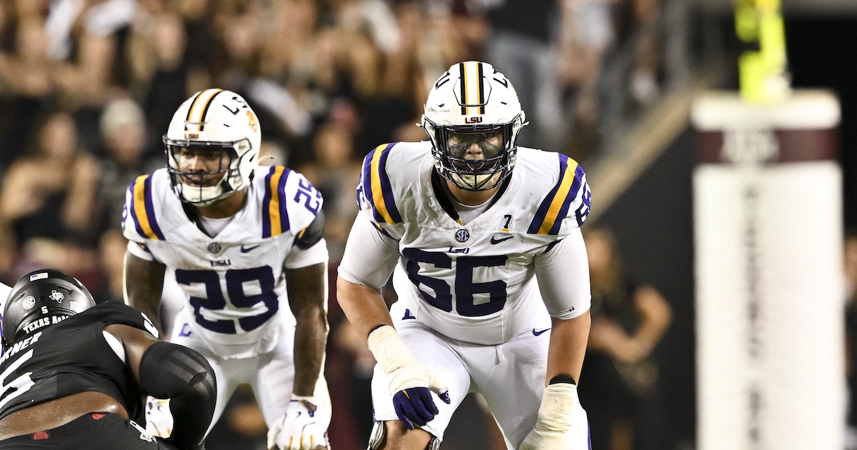 LSU OT Will Campbell among few ‘true first-round grades’ in 2025 NFL Draft, per ESPN analyst