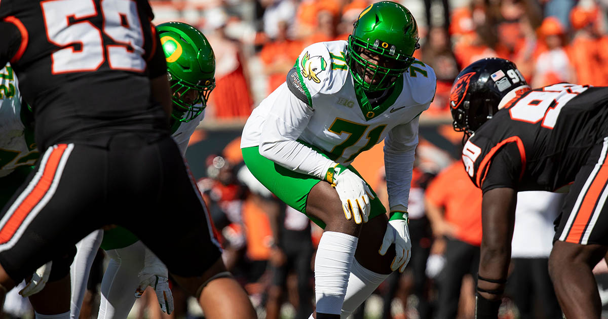 Report: Oregon OL George Silva Enters the Transfer Portal