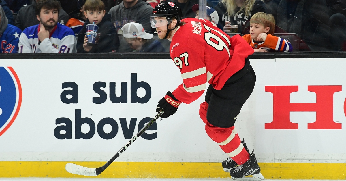 Connor McDavid, Canada 4-Nations Championship with overtime goal