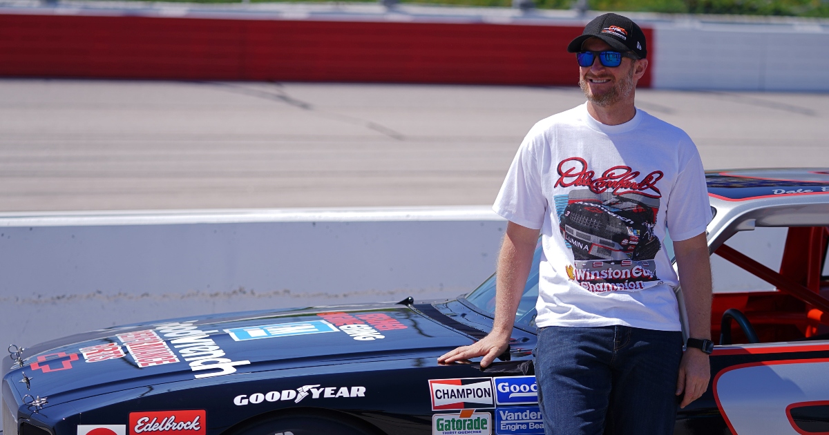 Dale Earnhardt Jr. shares unique backstory on being gifted one of his dad’s old race-used car