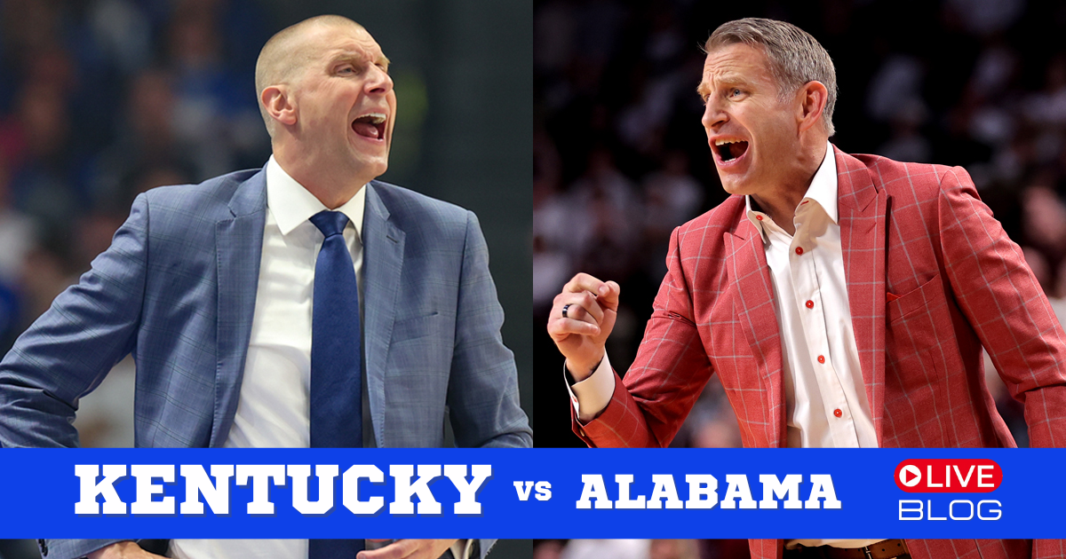 LIVE BLOG: No. 17 Kentucky at No. 4 Alabama