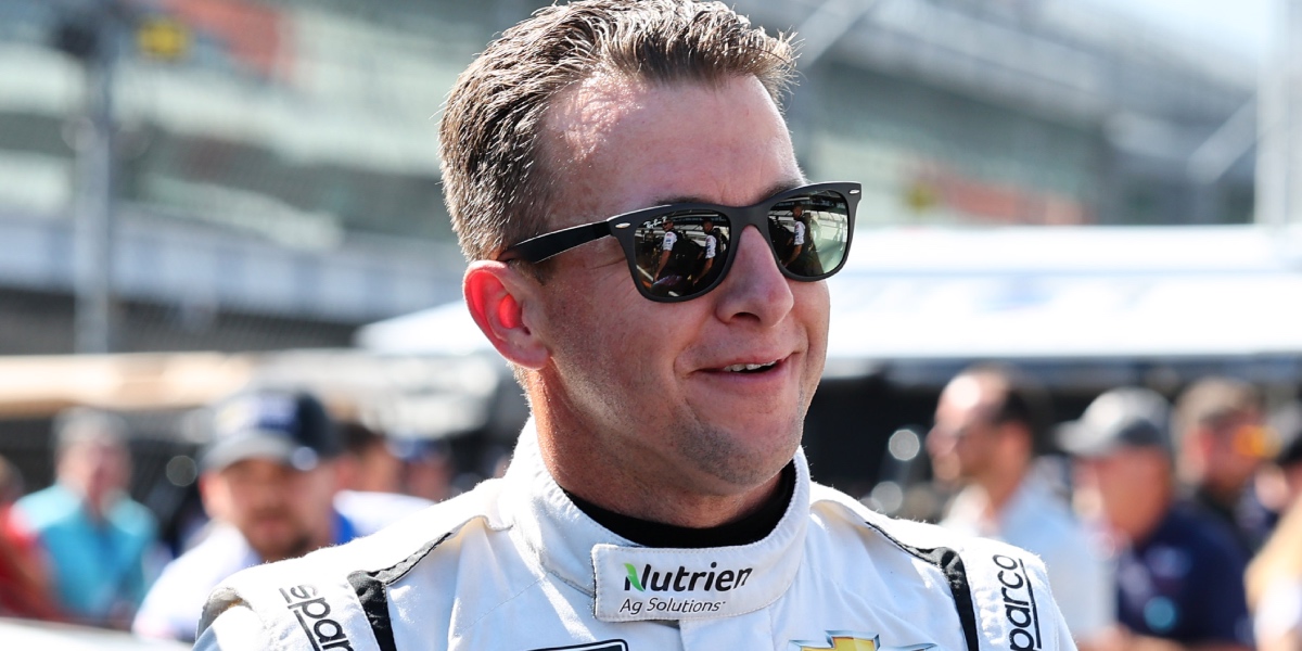 AJ Allmendinger facing potential penalty for unapproved adjustment on pit road at Nashville