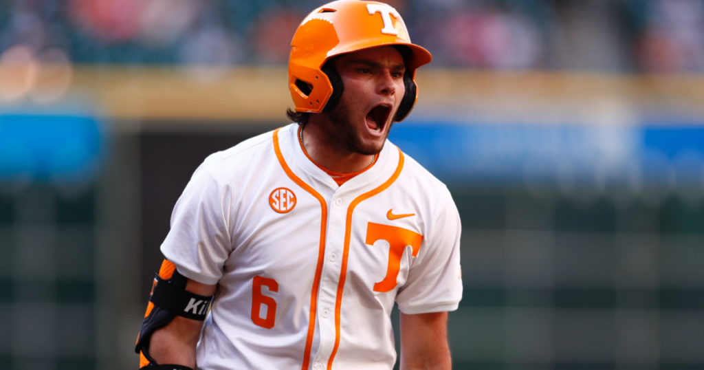 Tennessee second baseman Gavin Kilen. Credit: UT Athletics