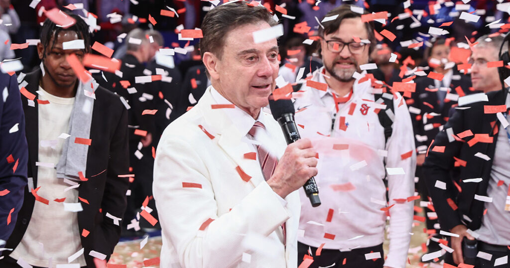 St. John's HC Rick Pitino