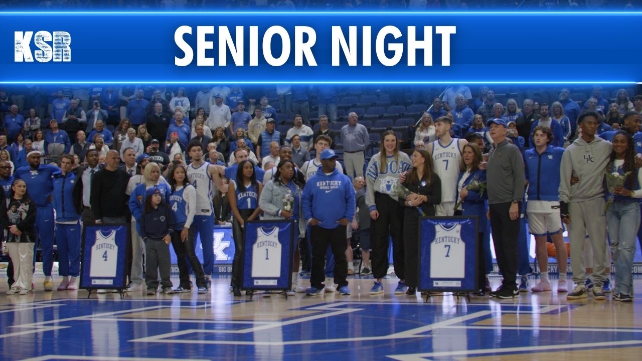 WATCH: Kentucky's Senior Night introductions at Rupp Arena