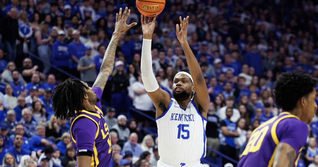 HALFTIME: Kentucky is steamrolling LSU on Senior Night