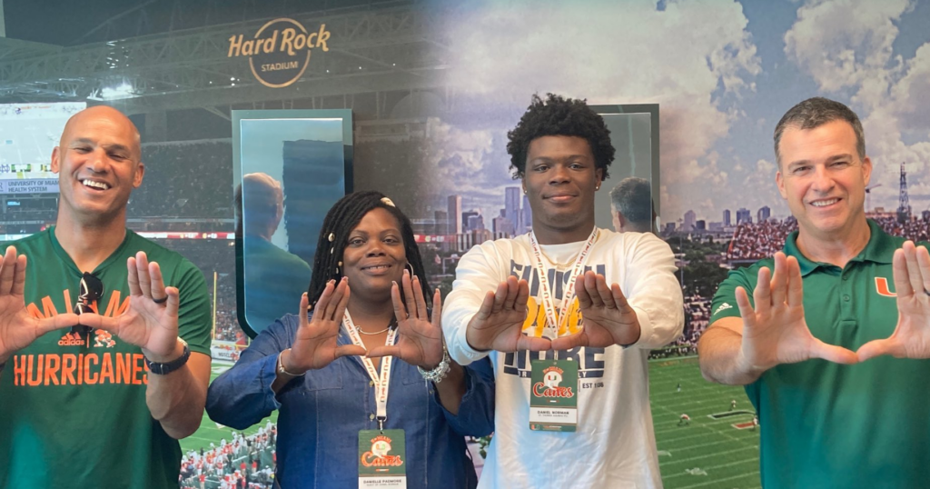 Miami’s Coaching Staff, Location Seal Strong Impression on Daniel Norman