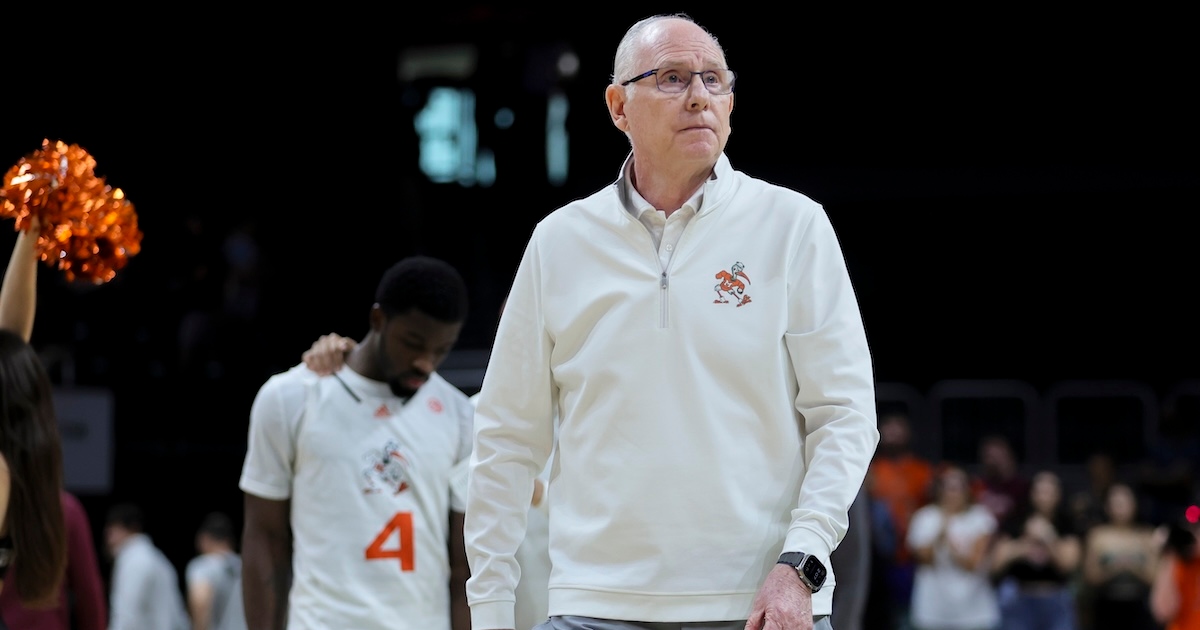 Jim Larranaga enjoying new life in retirement, excited to be Miami fan in Jai Lucas era