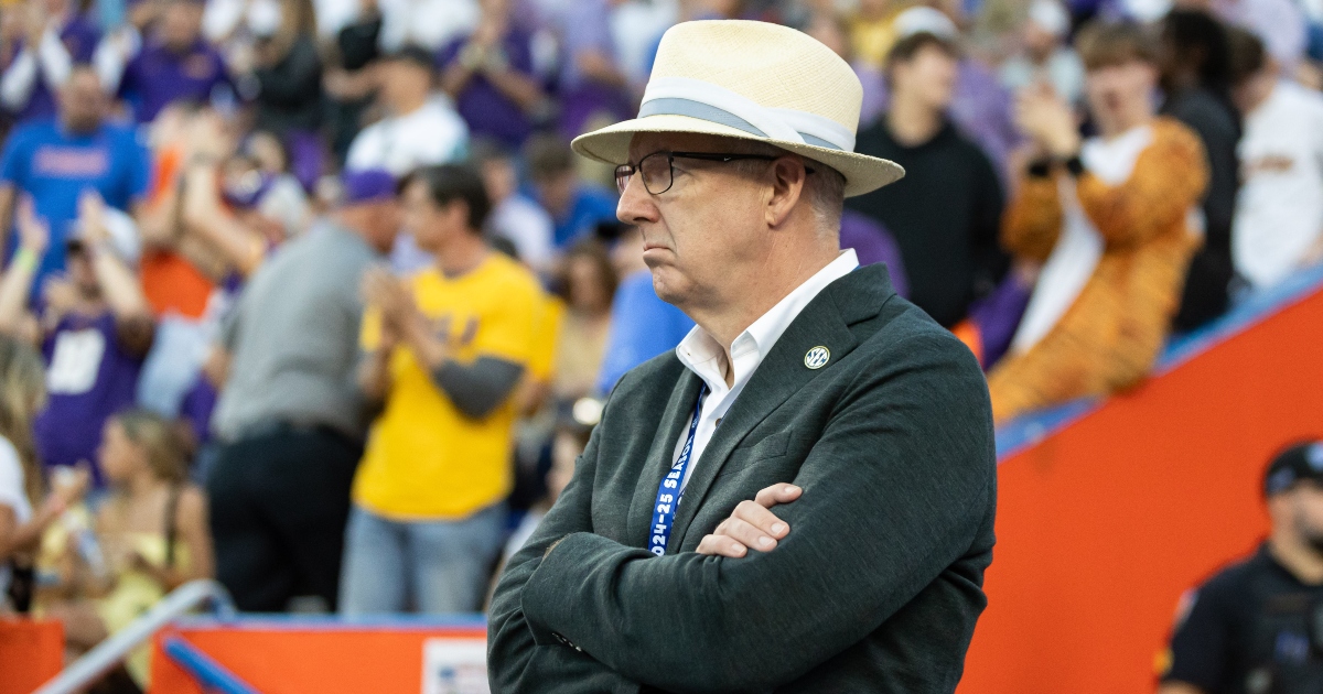 Greg Sankey explains how College Football Playoff dictates 9-game schedule discussion