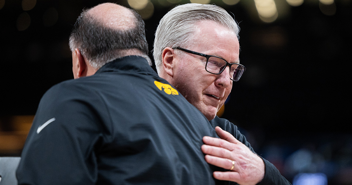 Fran McCaffery responds to question on future at Iowa after speculation of exit