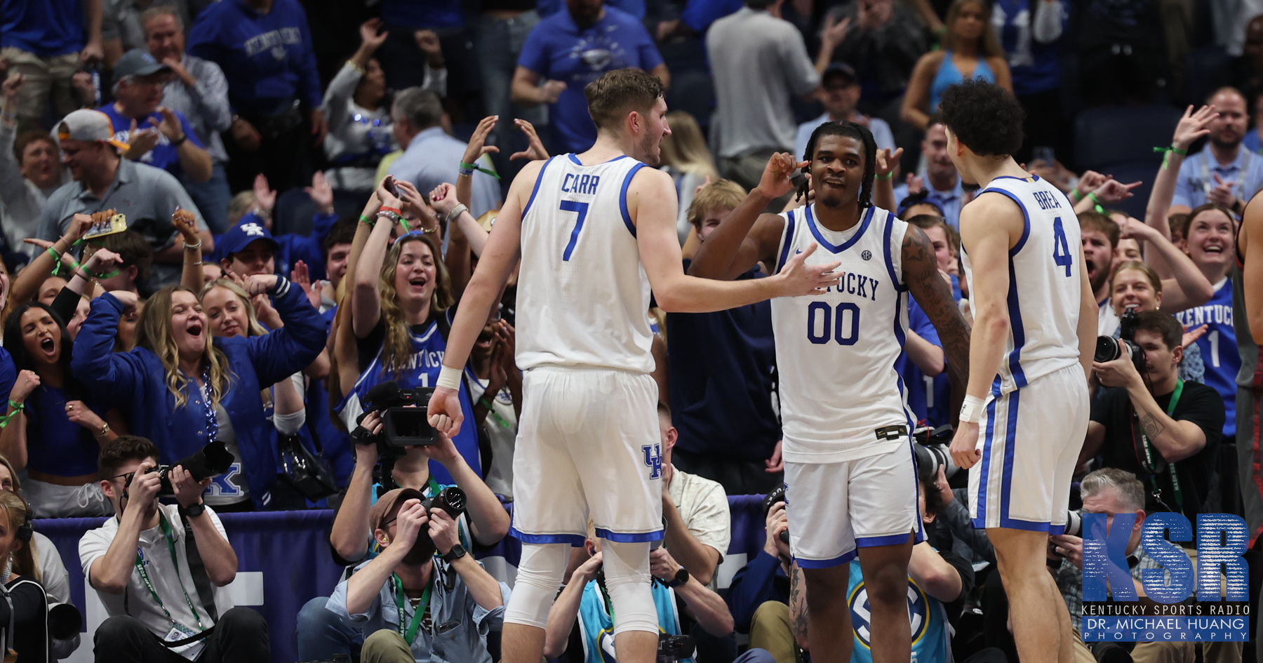 Kentucky earns a No. 3 seed in the Midwest Region, will play Troy in 1st Round