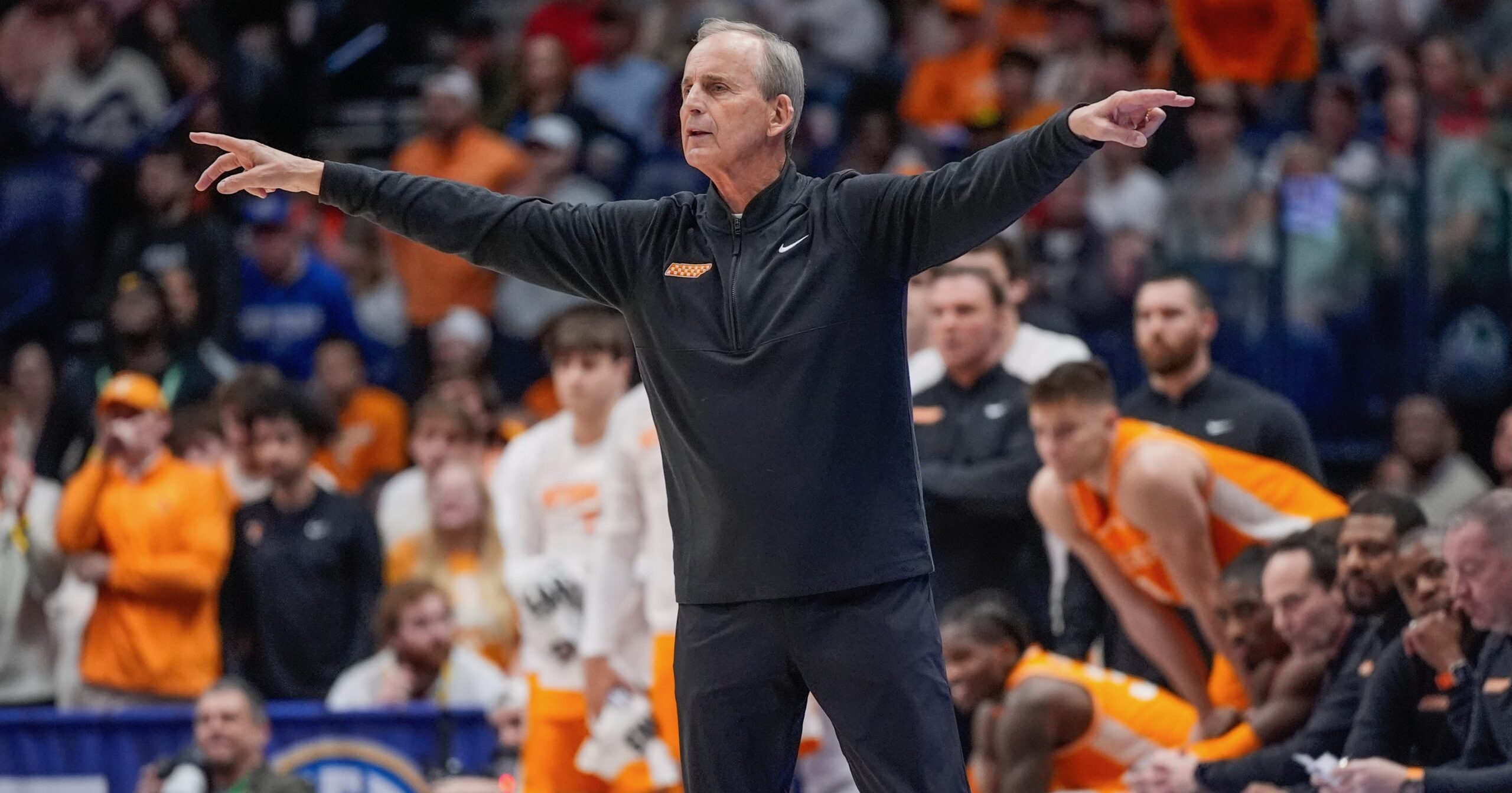 What Rick Barnes said after Tennessee's 70-65 win over Auburn in SEC Tournament semifinals