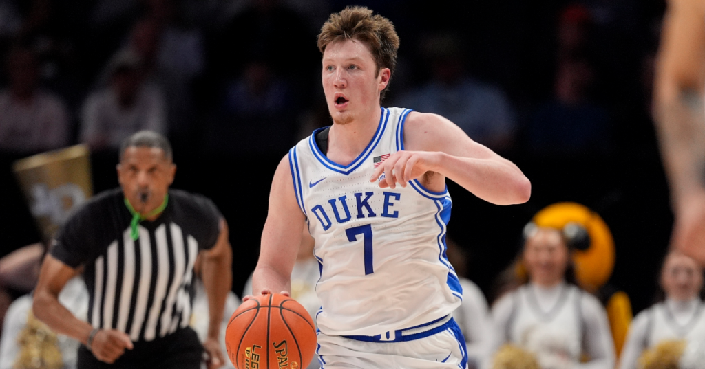 Duke star Kon Knueppel seemed to take an unnecessary shot at a teammate when speaking on his game-sealing free throws against North Carolina.