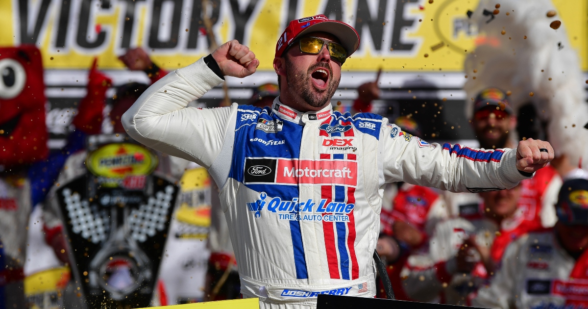 Josh Berry reveals incredible reasons why he didn’t do a burnout after first win at Las Vegas