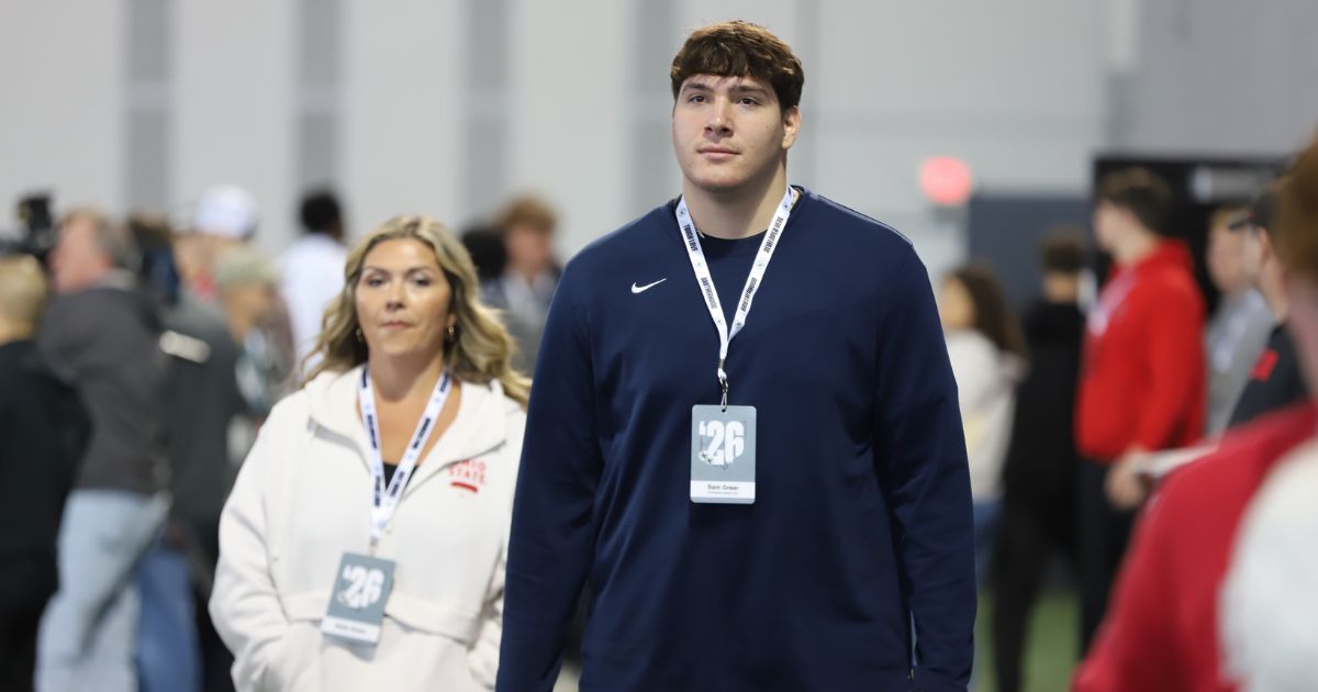 Photos: Ohio State hosted several talent linemen, skill players for first spring practice