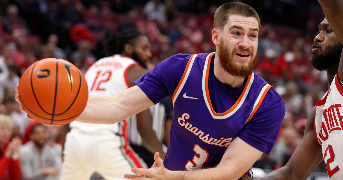 Evansville guard Cam Haffner plans to enter NCAA transfer portal