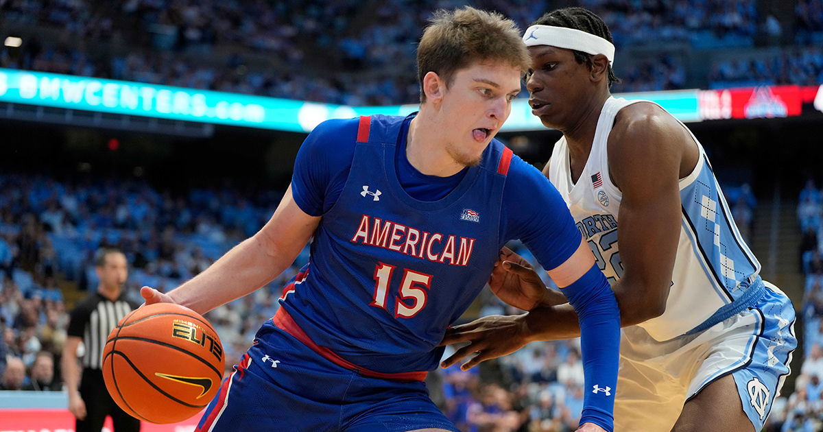 March Madness 2025: American Eagles' Matt Rogers Injured in First Four Showdown