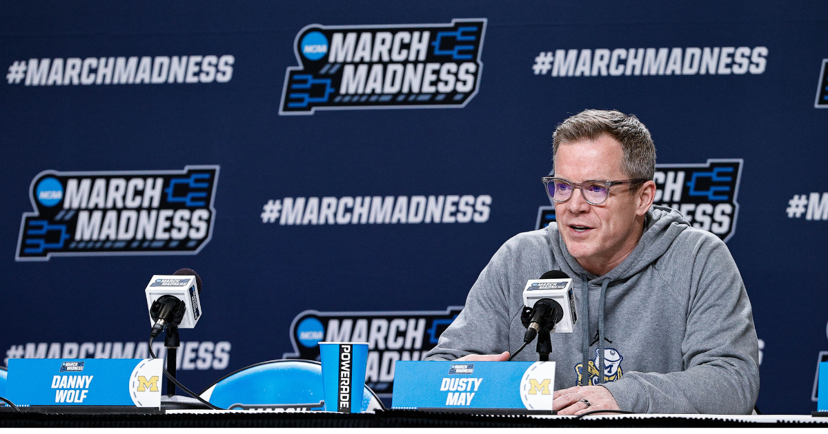 WATCH: Dusty May, Michigan players preview NCAA Tournament matchup with UC San Diego