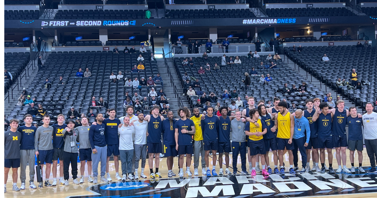 Watch Michigan basketball practice ahead of NCAA Tournament matchup with UC San Diego