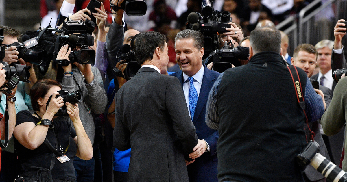 John Calipari and Rick Pitino will meet again in 2025 NCAA Tournament