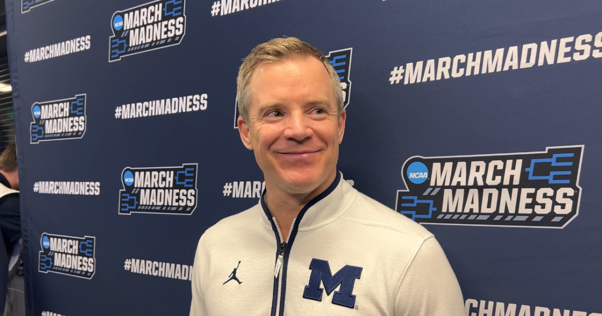 WATCH: Dusty May, Michigan players break down NCAA Tournament win over UC San Diego