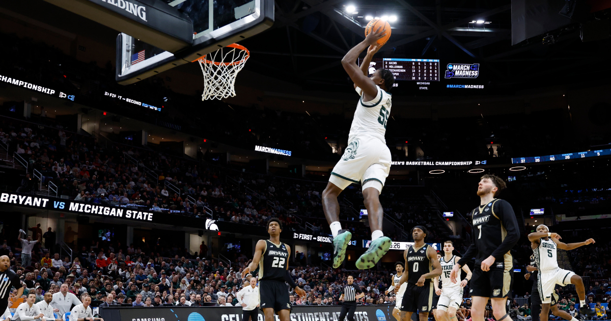 Coen Carr's 'dynamic' athleticism makes difference in Michigan State win over Bryant