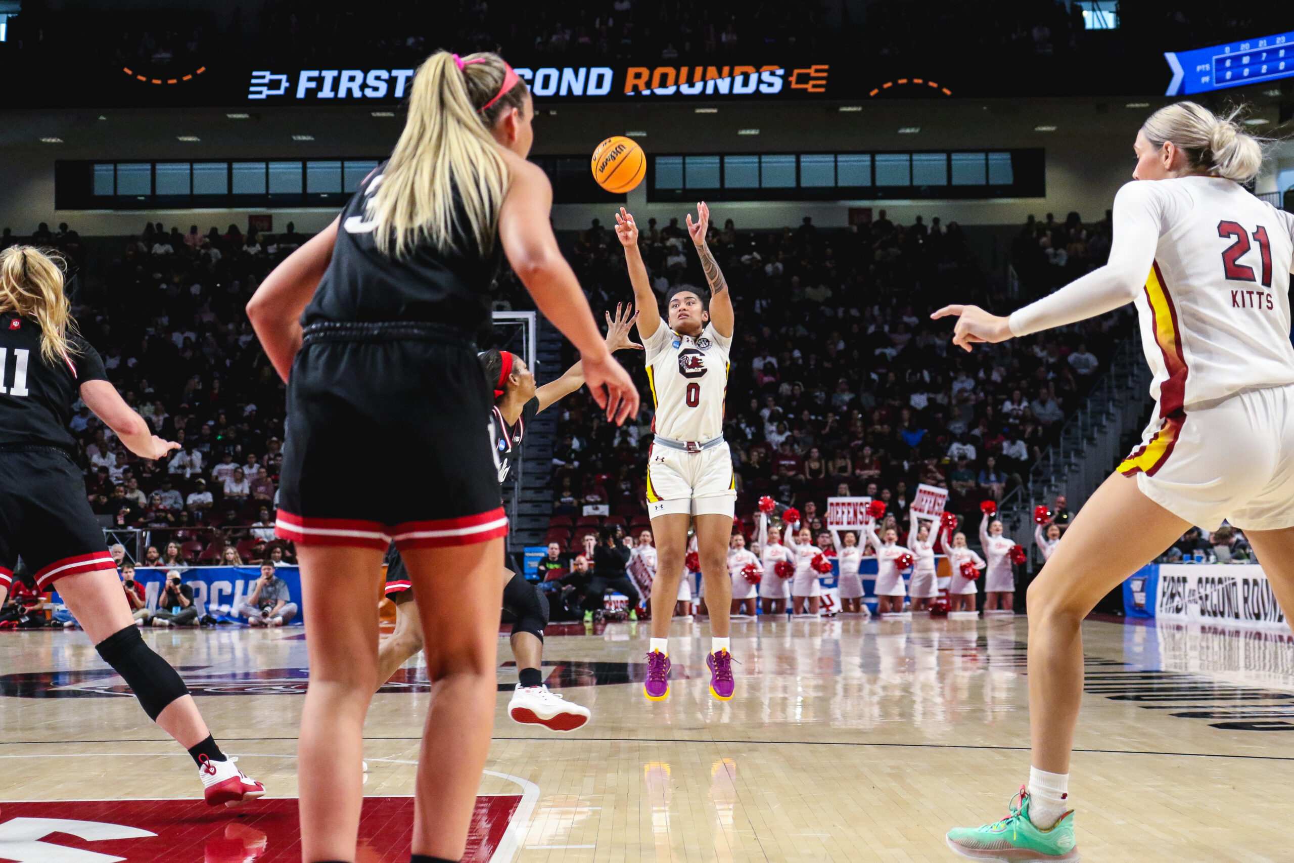 Photos: Gamecocks defeat Hoosiers, Sweet 16 bound