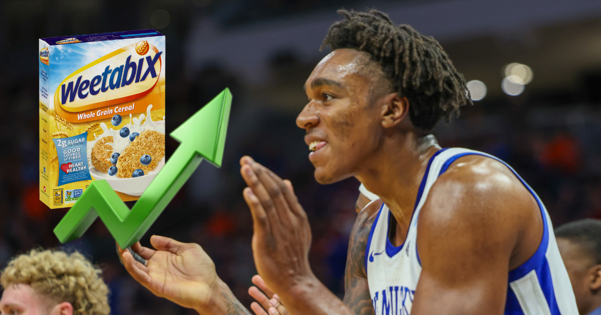 Kentucky fans made Weetabix the No. 1 selling cereal on Amazon for Amari Williams